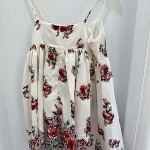 Floral Spaghetti Strap Dress